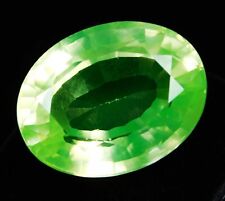 Certified 34.00 Ct Gorgeous 100% Natural Green Peridot Oval Cut Loose Gemstone