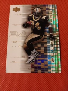 2001 RICKY WILLIAMS UPPER DECK POWER SURGE CARD #PS7 NO SAINTS MIAMI DOLPHINS - Picture 1 of 2