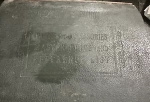 1959 Lincoln Mercury Master Parts And Accessories Reference List - Picture 1 of 6