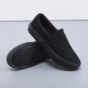 Mens Slip On Casual Canvas Espadrilles Deck Plimsolls Trainers Pumps Shoe Size - Picture 1 of 3