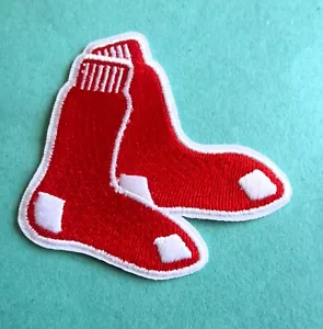 Boston Red Sox - MLB Béisbol Nuevo Parche de Hierro 23⁄4"" x 23⁄4" - Imagen 1 de 1