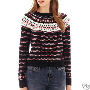 Suéter I Heart Ronson Manga Larga Esquí Fairisle Talla S Nuevo Precio de venta sugerido por el fabricante $55.00 - Imagen 1 de 2