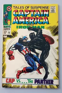 Tales of Suspense #98 Marvel 1967 -6,0 bien -1st Capt America Black Panther Battle - Imagen 1 de 9