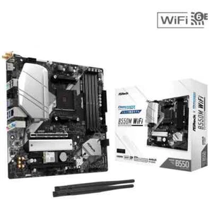 ASRock B550M WiFi MicroATX Scheda Madre AMD Ryzen 5000 - 3000 AM4 DDR4 [NUOVA] - Foto 1 di 5