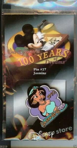 OLD RARE LE Disney pin 100 Years of Dreams #27 Princess Jasmine Aladdin New Card - Picture 1 of 2