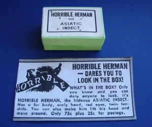 1950's HORRIBLE HERMAN THE ASIATIC INSECT Famous Monsters of Filmland Mail Order - Picture 1 of 13