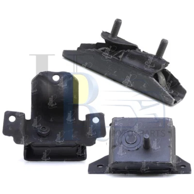 Para Ford Bronco 1985 1986 4,9 L 4x4 C6 3 velocidades anclaje 3 piezas soportes de motor AT/MT Foto 1 de 4