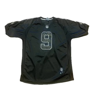 Reebok NFL Mens XL Jersey New Orleans Saints Drew Brees #9 Football Sport Black - Picture 1 of 5