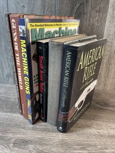 Lot of 6 Vintage Gun/Rifle Books - History, Shotguns, Machine Guns, Small Arms - Picture 1 of 19