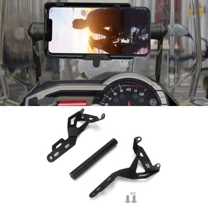 Car Motorcycle Phone Mount Holder GPS Stand Bar For Triumph Tiger 800 XCX/XRX - Photo 1 sur 12