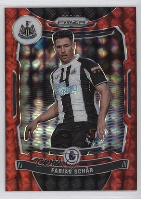 2021-22 Panini Prizm Premier League Red Mosaic Prizm Fabian Schar #34 - Image 1 of 2