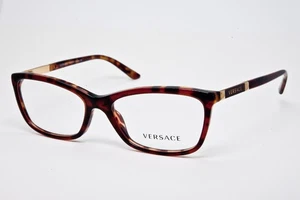 Anteojos Versace MOD.3186 5077 Ojo de Gato Tortuga talla 54/16/140 Italia - Imagen 1 de 6