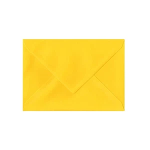 162 x 229 Mid Yellow C5 Envelope | Gummed | 120gsm V-Flap Canary Yellow Envelope - Picture 1 of 3