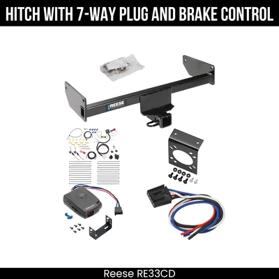 Control de freno Reese Hitch TowPKG para receptor de 2" Chevy Captiva Sport 44580 13-15 Foto 1 de 4