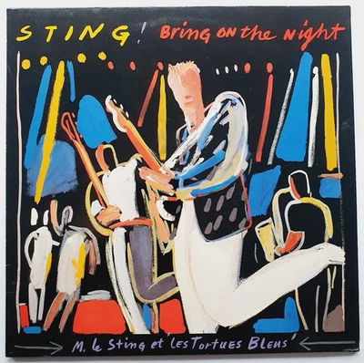 Sting – Bring On The Night (Live) (Doppel Vinyl, 1986), OIS, excellent (EX) - Bild 1 von 4