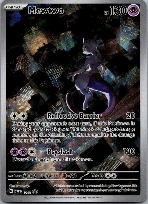 Mewtwo 052 Sv: Scarlet & Violet Promo Cards Holo - Image 1 of 2