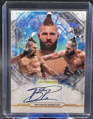 2025 Topps Knockout UFC - Jiri Prochazka Autograph #1/8 #CG-JA - Image 1 of 3