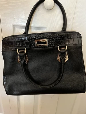 Cartera Bob Mackie negra y dorada  Foto 1 de 4