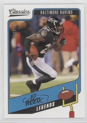 2021 Panini Classics Legends Blue Back /75 Ed Reed #119 HOF - Image 1 of 2