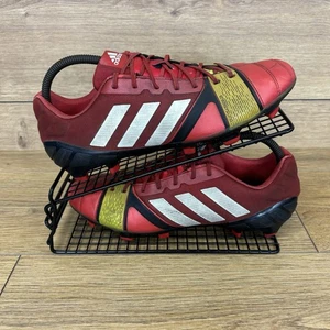 Adidas Football Boots Men’s Size UK 8 Nitrocharge 1.0 Retro Leather FG Red 2013 - Picture 1 of 11
