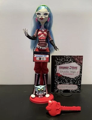 2008 Mattel’s Monster High Doll Ghoulia Yelps First Wave G1 Near Complete - Image 1 of 4