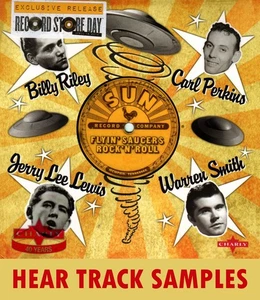 SUN REPRO EP: FLYING SAUCERS ROCK N ROLL - 4 TRACK SUN ROCKABILLY - Picture 1 of 1