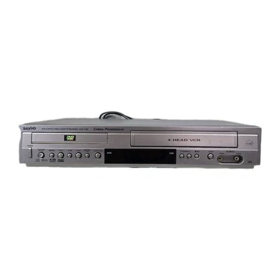 Reproductor combinado Sanyo DVD VCR VHS DVW-7100 probado funciona sin control remoto Foto 1 de 4