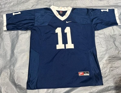 Camiseta Penn State Micah Parsons Abdul Carter #11 Azul Nittany Lions Equipo Nike Foto 1 de 4