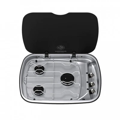 Thetford Argent 3 Burner Hob Cooktop LPG Caravan RV Boat SHB 14572Z Camper Parts - image 1 of 3