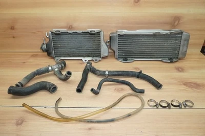 Par de radiadores izquierdo derecho Kawasaki KX450F KX450 KX 450F 2012-2015 OEM 39061-0218 Foto 1 de 4