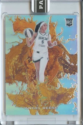 2024 Panini Mojo Fest Angel Reese RC цвет взрыв серебро призма RC /25 дебютант - Изображение 1 из 2