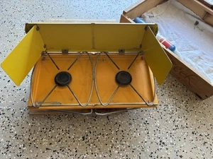 Vintage Sears Lightweight Two Burner Burner Propane Stove Primus Foldable - Picture 1 of 5