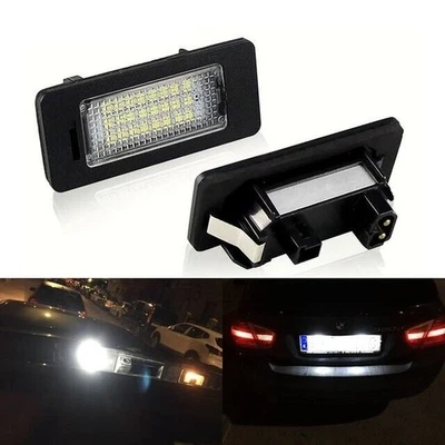 2x LED License Plate Light For 2009-2015 BMW X1 E84/2008-14 BMW X5 X6 E70 E71 F1 Foto 1 de 4