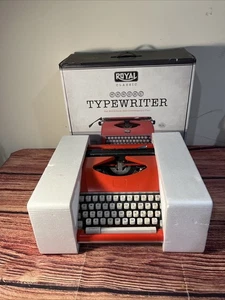 Royal Classic Metal Typewriter Keyboard Machine - Red - 79120Q - Picture 1 of 16
