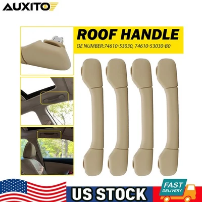4x Empuñadura interior de techo para Lexus ES240 RX350 RX270 IS250 IS350 beige A H Foto 1 de 4