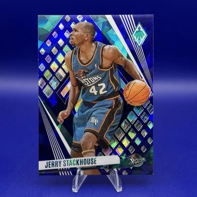 2023-24 帕尼尼凤凰篮球杰里 Stackhouse 蓝色冰凤凰 #98 活塞 — 第 1/3 张图片