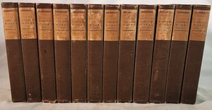 Charles Dickens Works 12 Vol Partial Set Riverdale 1903 - Christmas, England - Picture 1 of 9