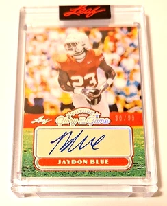 2025 Leaf Glory of the Game Future Sigs #JB1 Jaydon Blue XRc Auto #30/99 - Picture 1 of 3