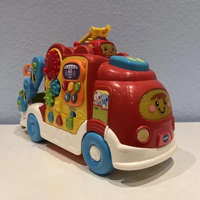 VTech Tut Tut Baby Flitzer Autotransporter + 1 Auto Weihnachten Geschenk Kinder - Bild 1 von 4