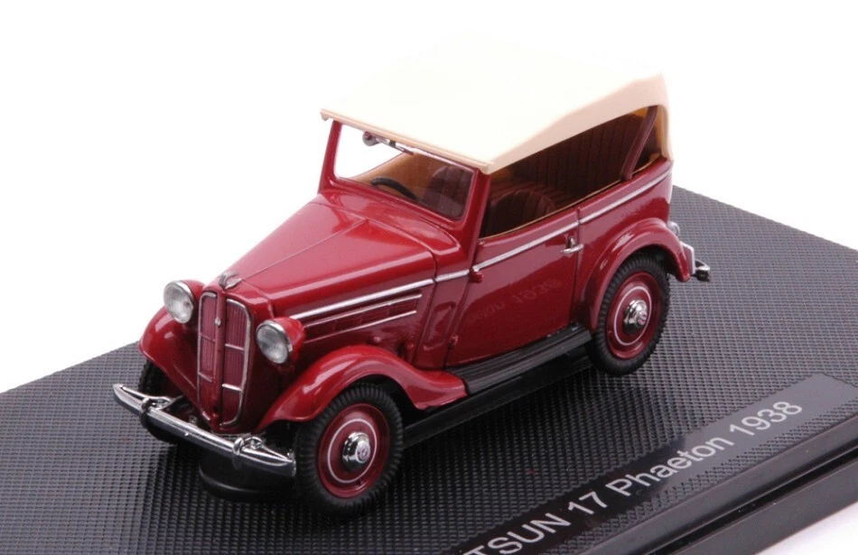 DATSUN 17 PHAETON 1938 AMARANT W/CREAM ROOF 1:43 - Immagine 1 di 1