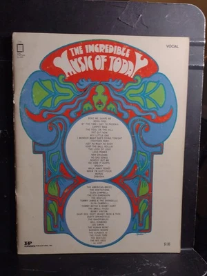 Cancionero de 1960 Po Compilación La Increíble Música de Hoy Guitarra Piano En muy buena condición Foto 1 de 4