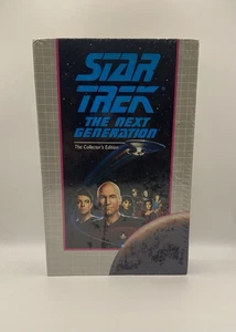 STAR TREK THE NEXT GENERATION 2 IN 1 COLLECTOR'S EDITION VHS SEALED - Picture 1 of 4