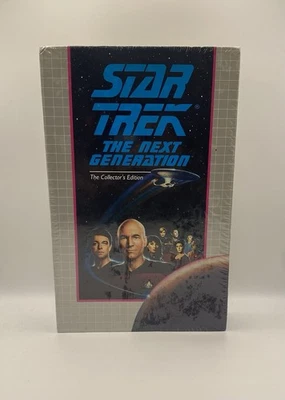 STAR TREK THE NEXT GENERATION 2 IN 1 COLLECTOR'S EDITION VHS SEALED - Image 1 of 4