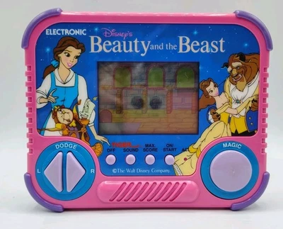 Videojuego portátil Tiger Electronics 1990 de colección Disney La Bella y la Bestia Foto 1 de 4