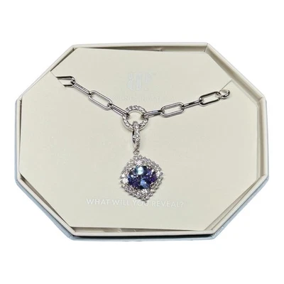 Collar Bomb Party Songbird's Secret - Colgante Extraíble Lavanda Topacio Rodio Foto 1 de 4