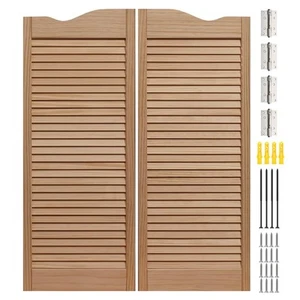 Saloon Doors 30inch / 32inch / 36inch Wide, Modern Swinging Half Door for Hou... - Picture 1 of 6