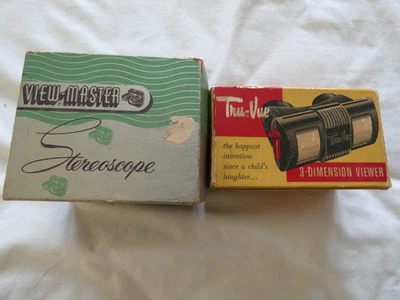 VINTAGE VIEW MASTER STEREOSCOPE & TRU VUE 3D VIEWER IN ORIGINAL BOXES - Image 1 of 4