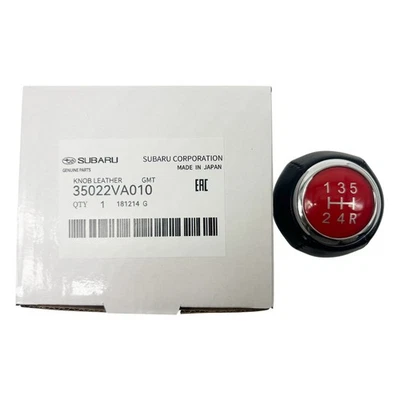 OEM 35022VA010 Subaru 5spd Manual Transmission Shift Knob 2015-21 WRX STI Foto 1 de 4