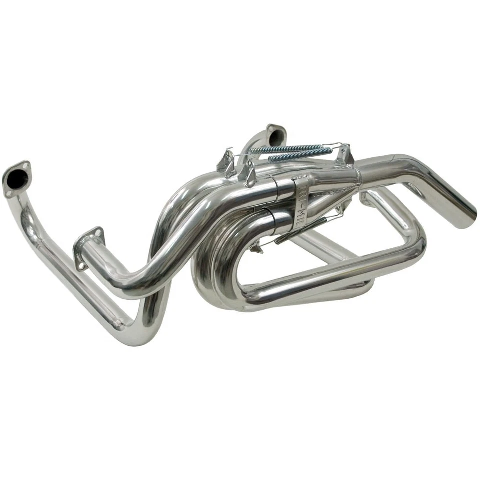 Tri-Mil 1-5/8in Polished Ceramic Sidewinder Exhaust - 3119PC - Image 1 of 1