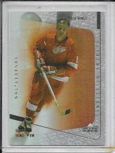 2000-01 Upper Deck Legends Gordie Howe Supreme Milestones # SM2 - Picture 1 of 2